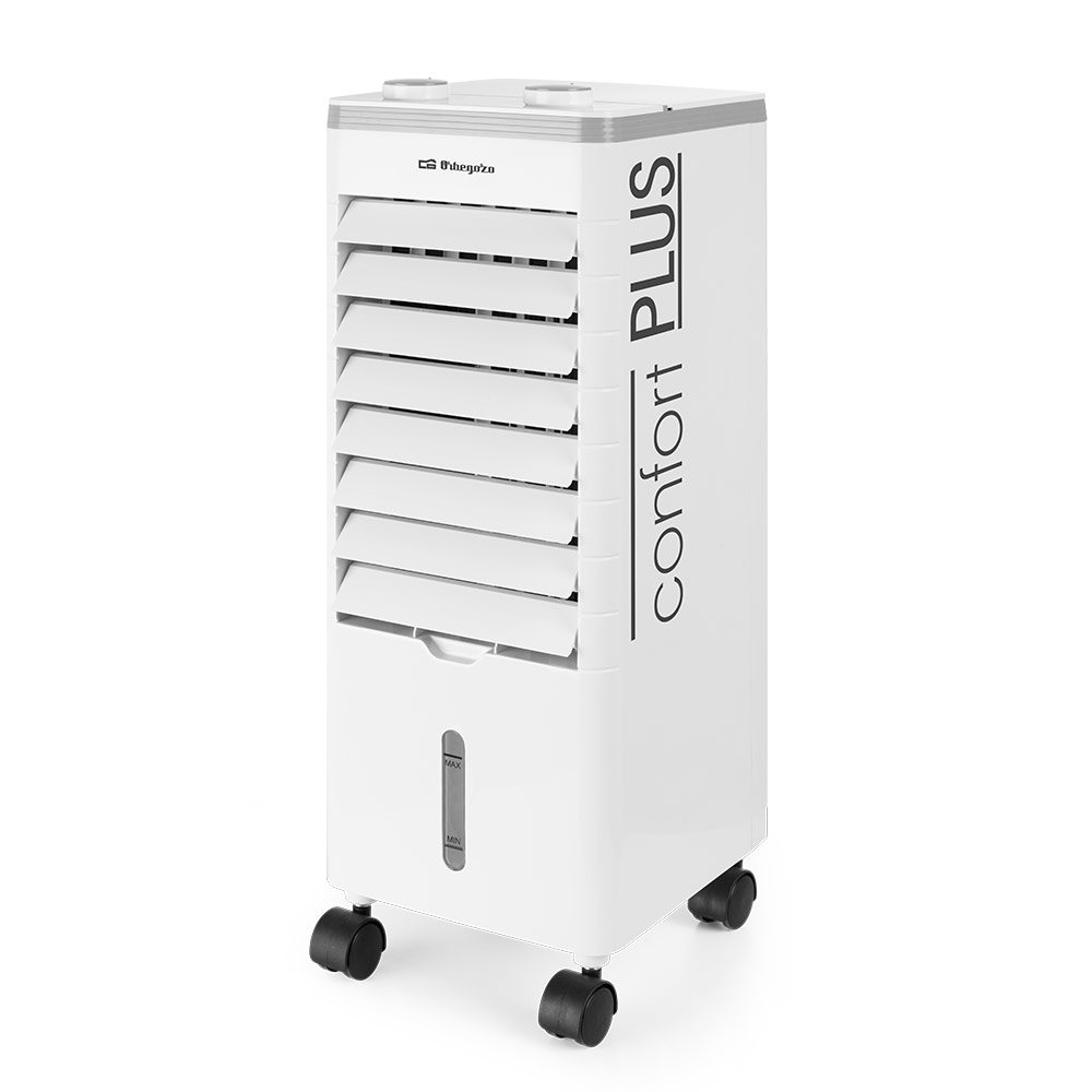 Climatizador evaporativo Orbegozo AIR 35, 3 litros, 60W, acumulador